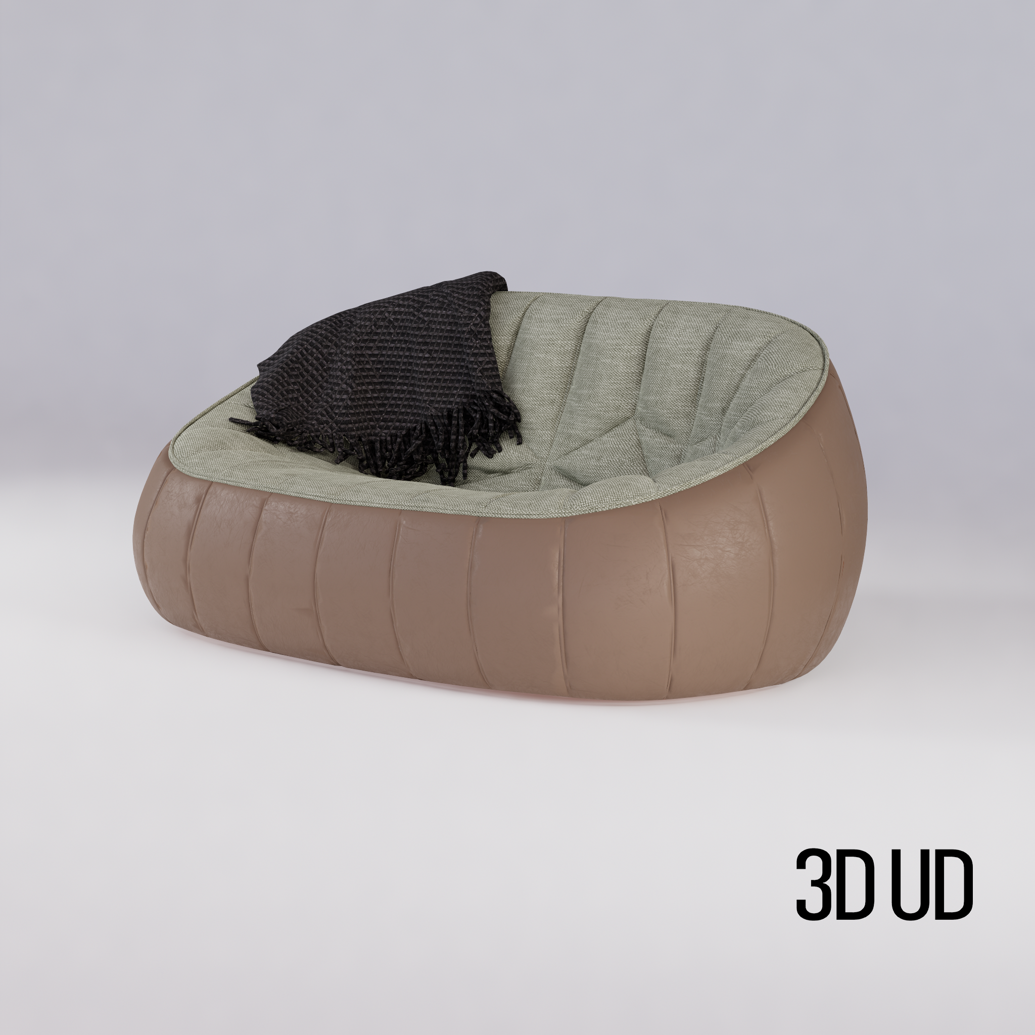 Ottoman loveseat by Ligne Roset