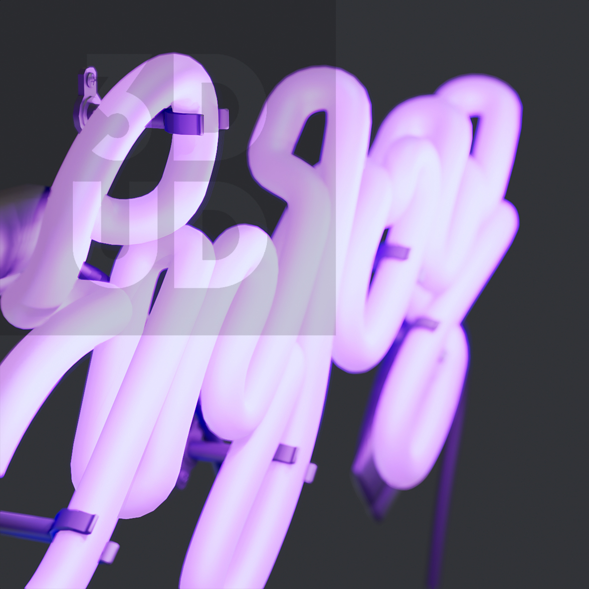 Neon signboard Enjoy