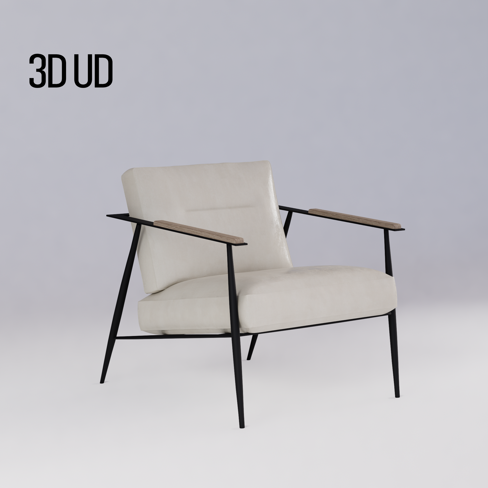 Brussels Arm Chair Ivory