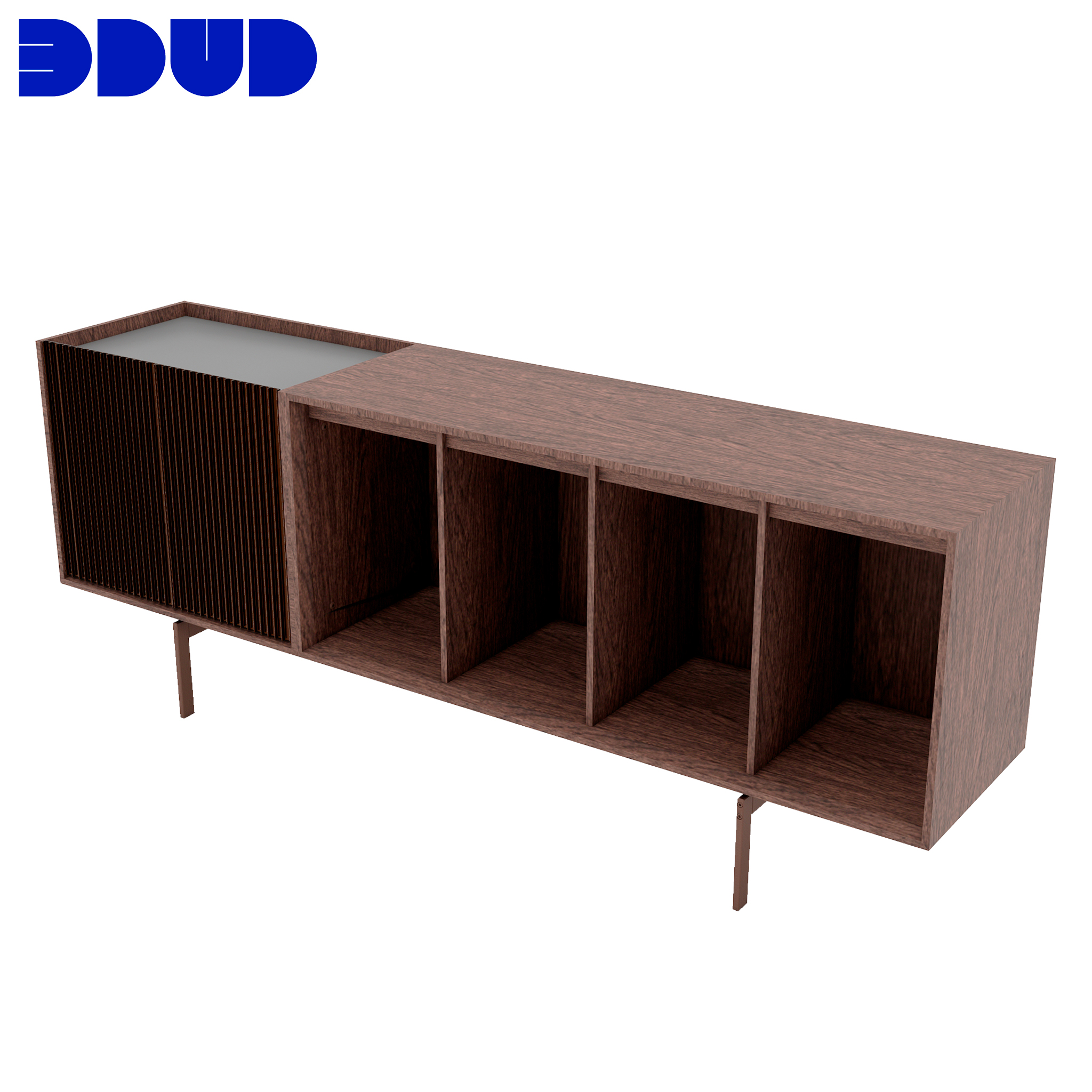 VIPP675 CHIMNEY CABINET – DARK OAK