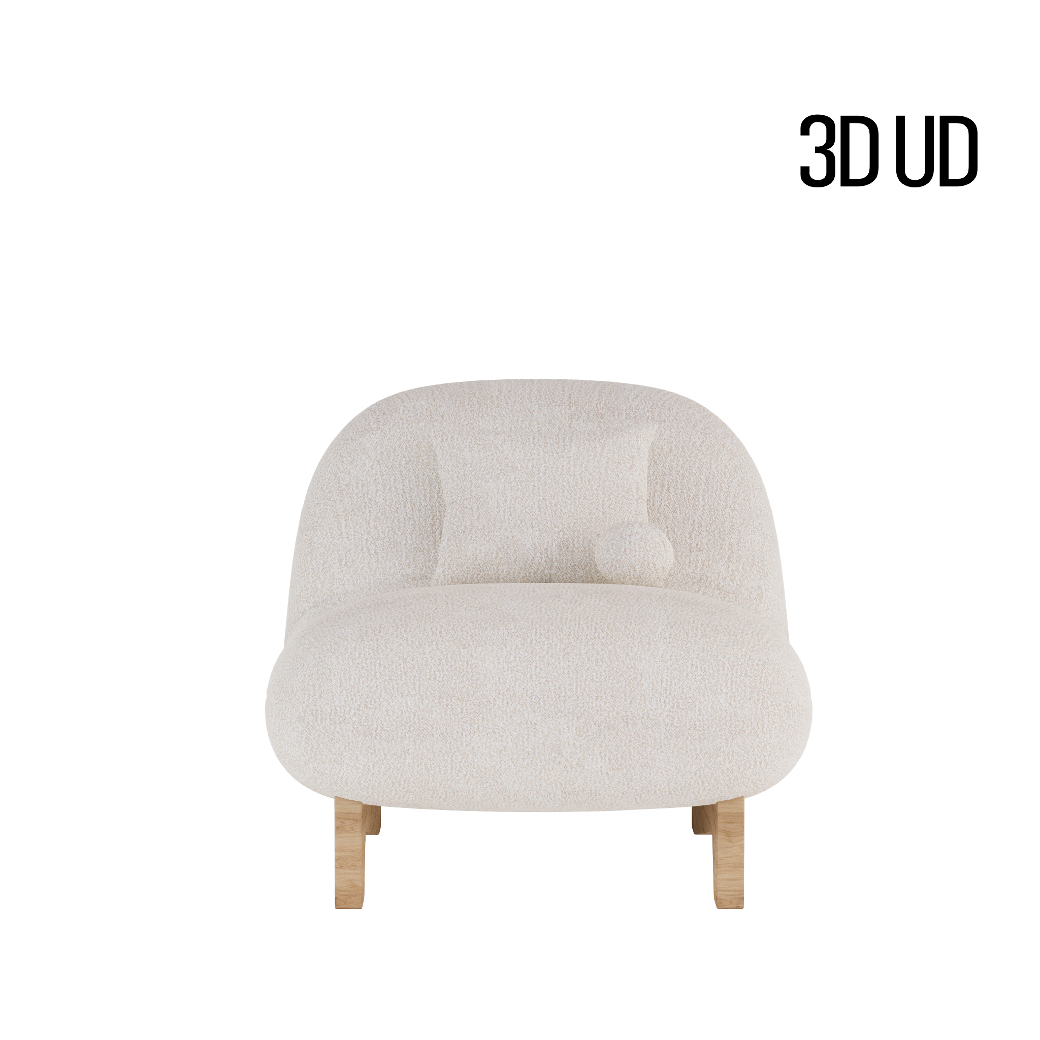 Кресло Элвит Cozy Ivory