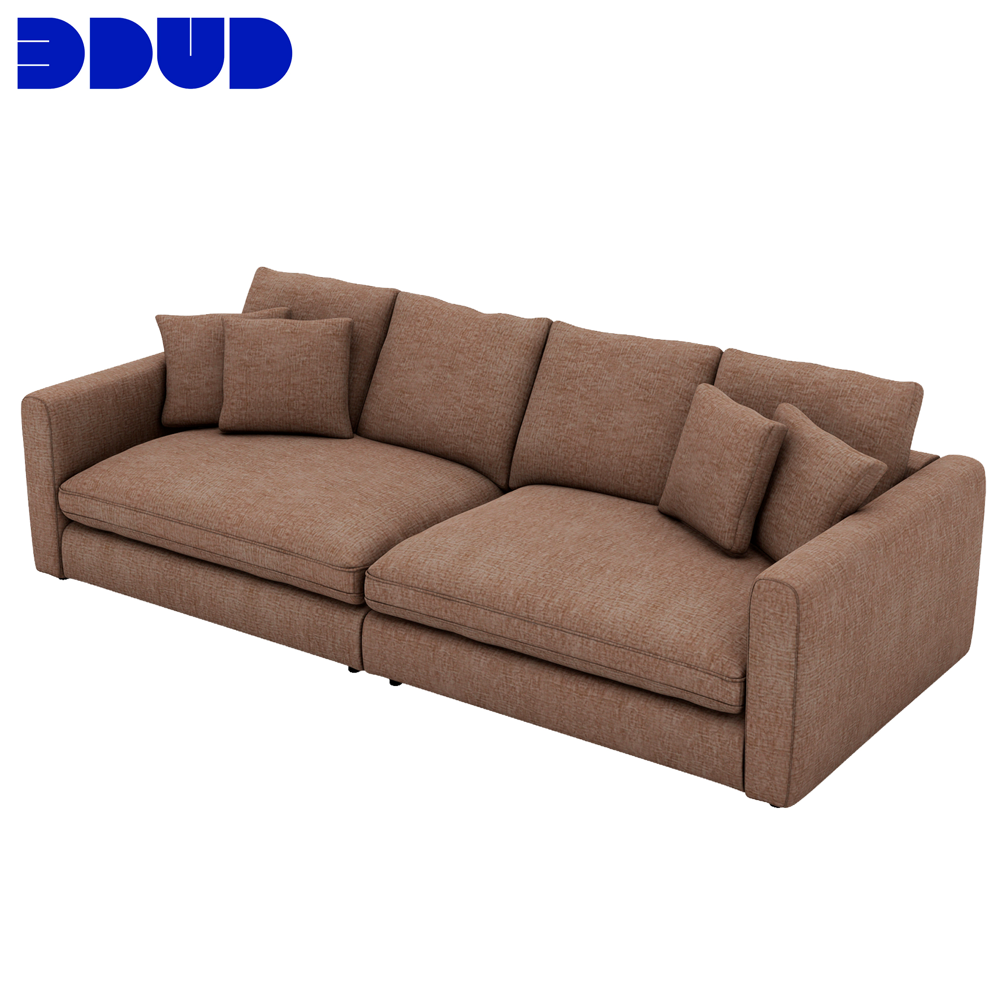 Sense 3-seater Sofa Nature Soft