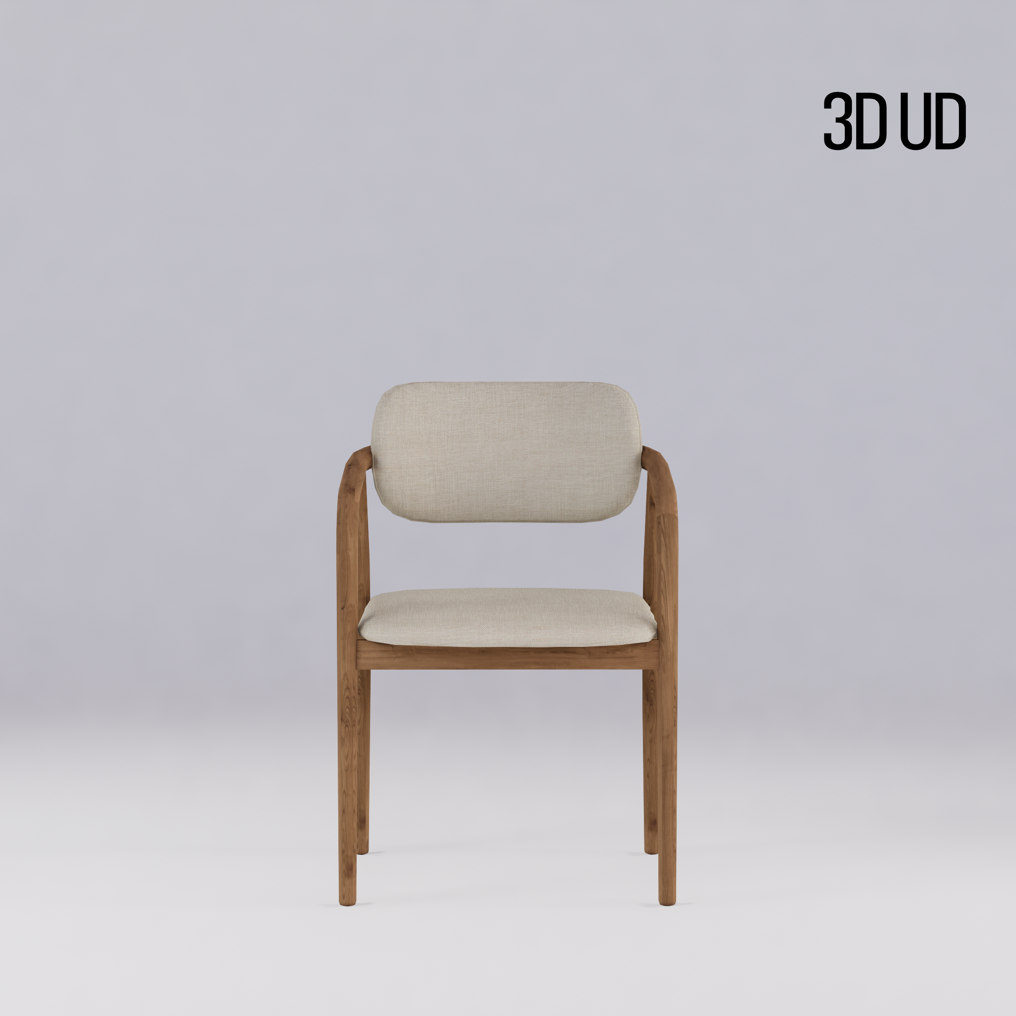 Natural Beige Dining Chair