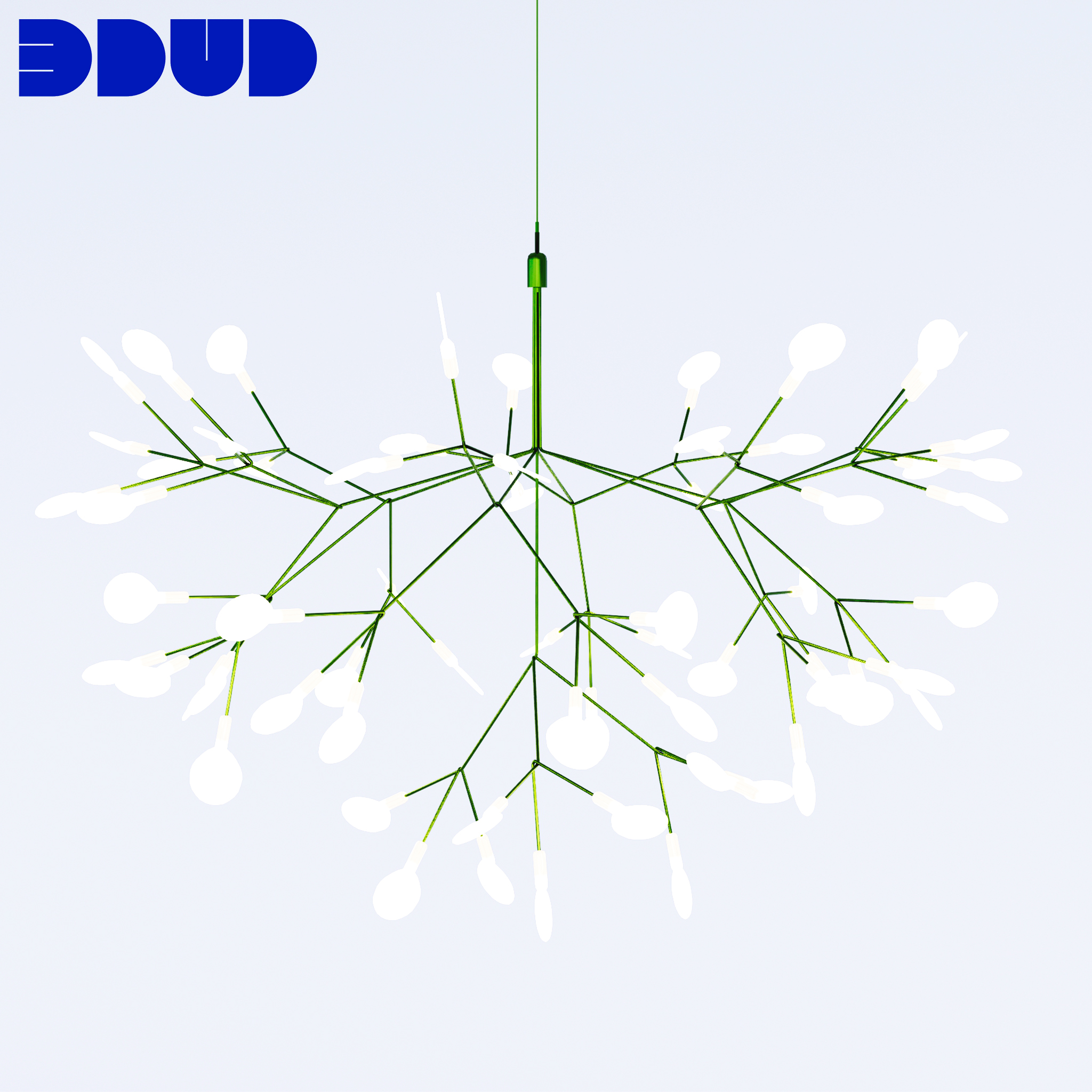 Люстра Heracleum III Suspended Large Copper