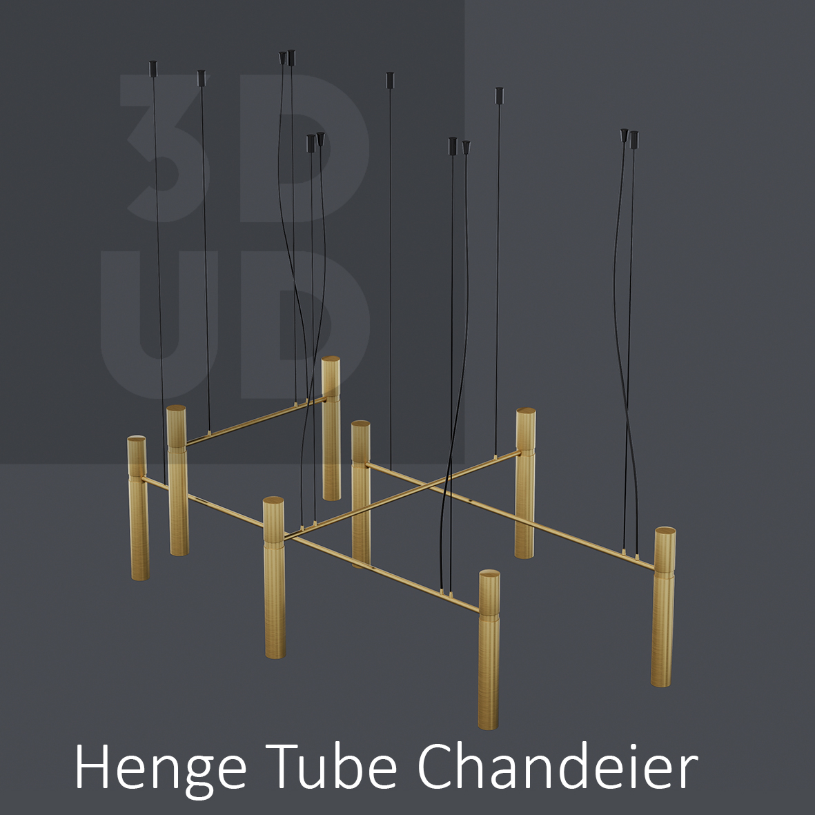 Henge Tube Chandeier