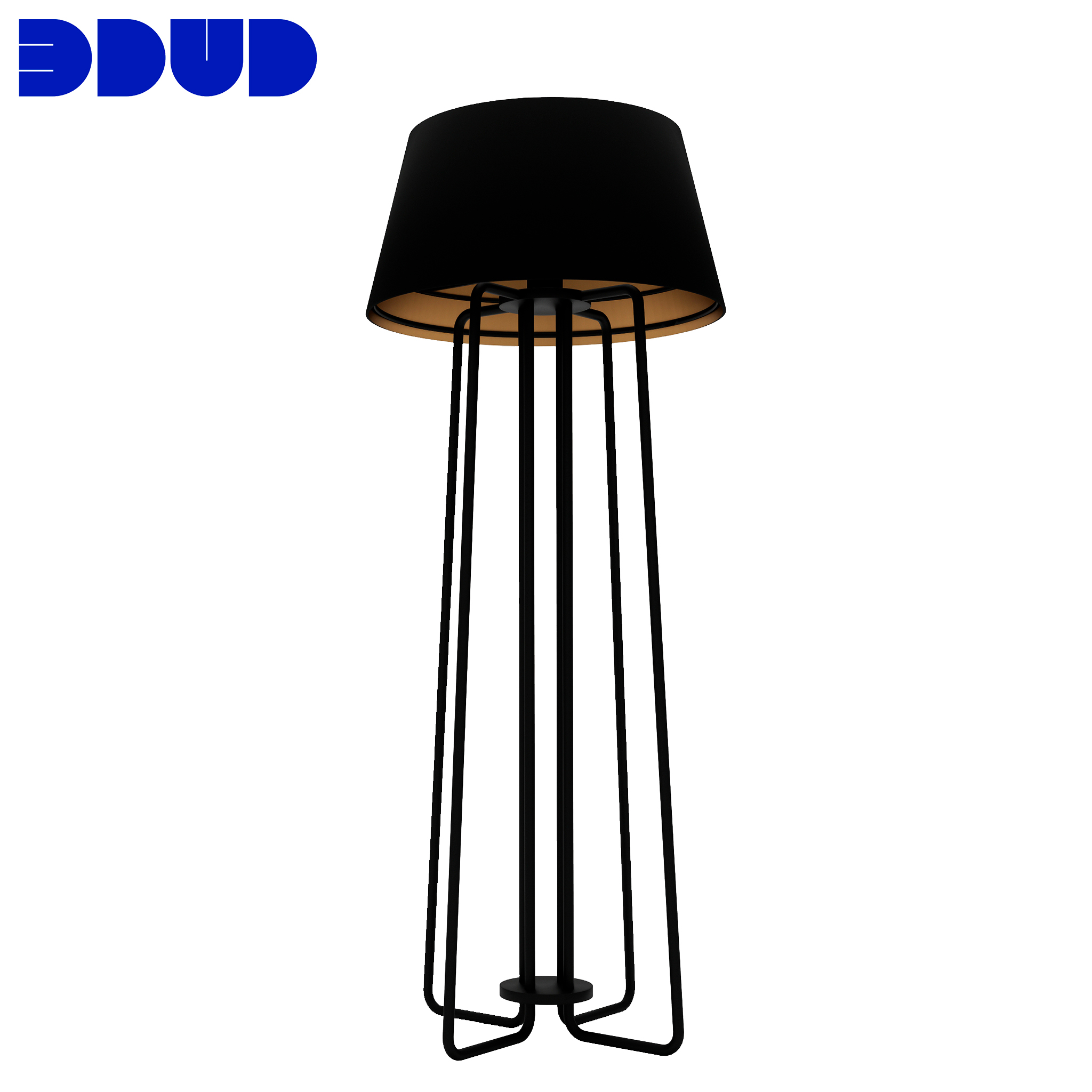 Stainless steel floor lamp