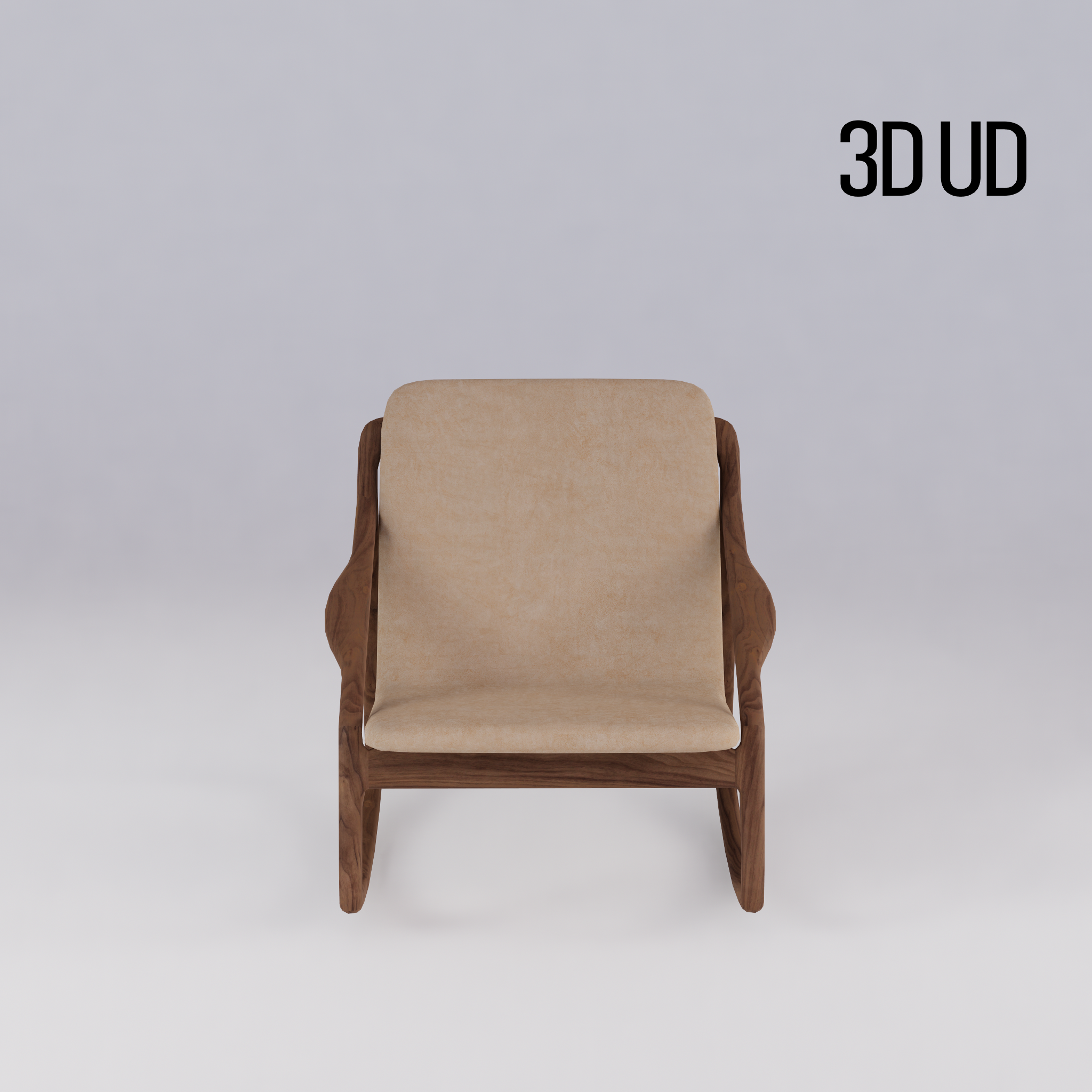 MARSHALL Rocking armchair by Woak