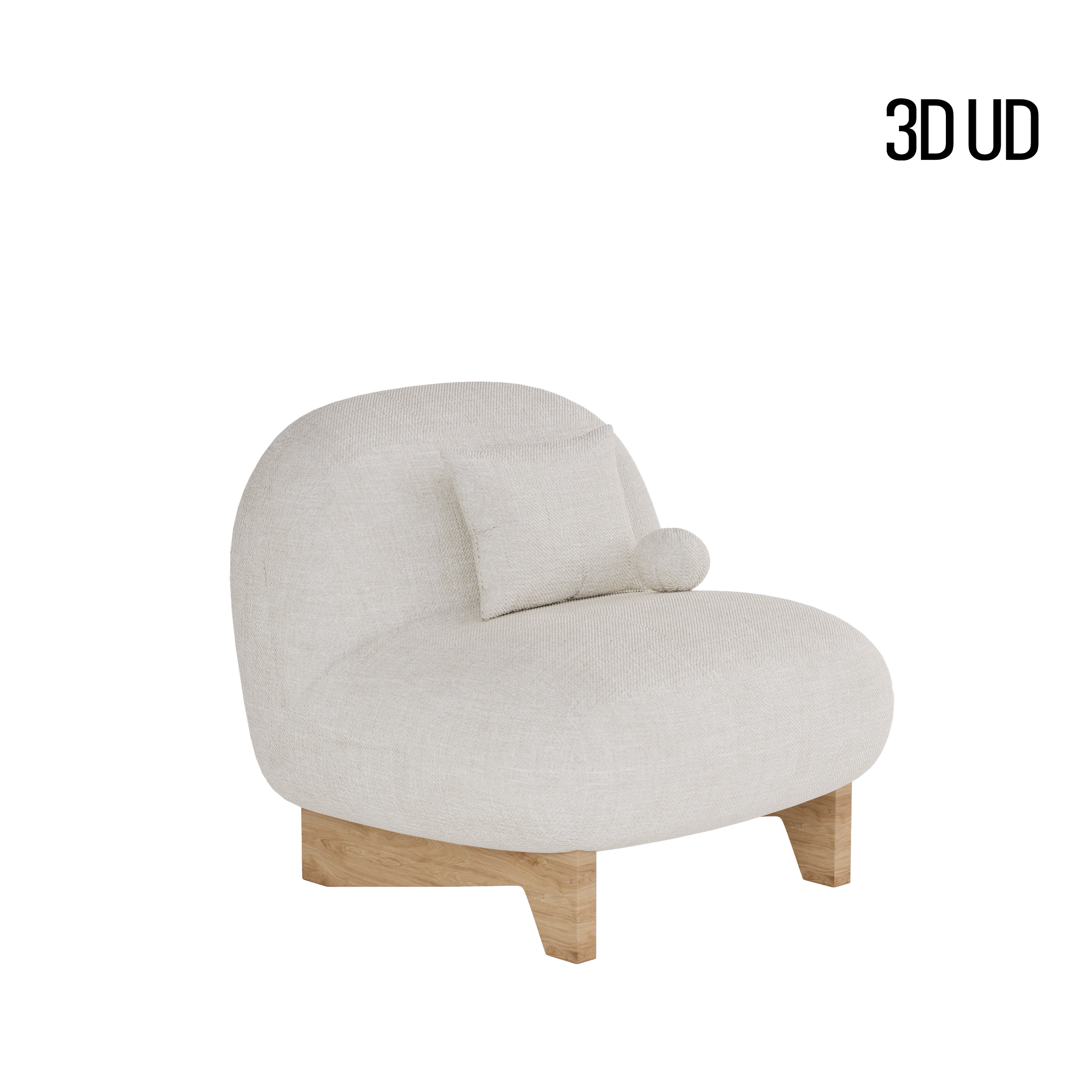 Кресло Элвит Cozy Ivory
