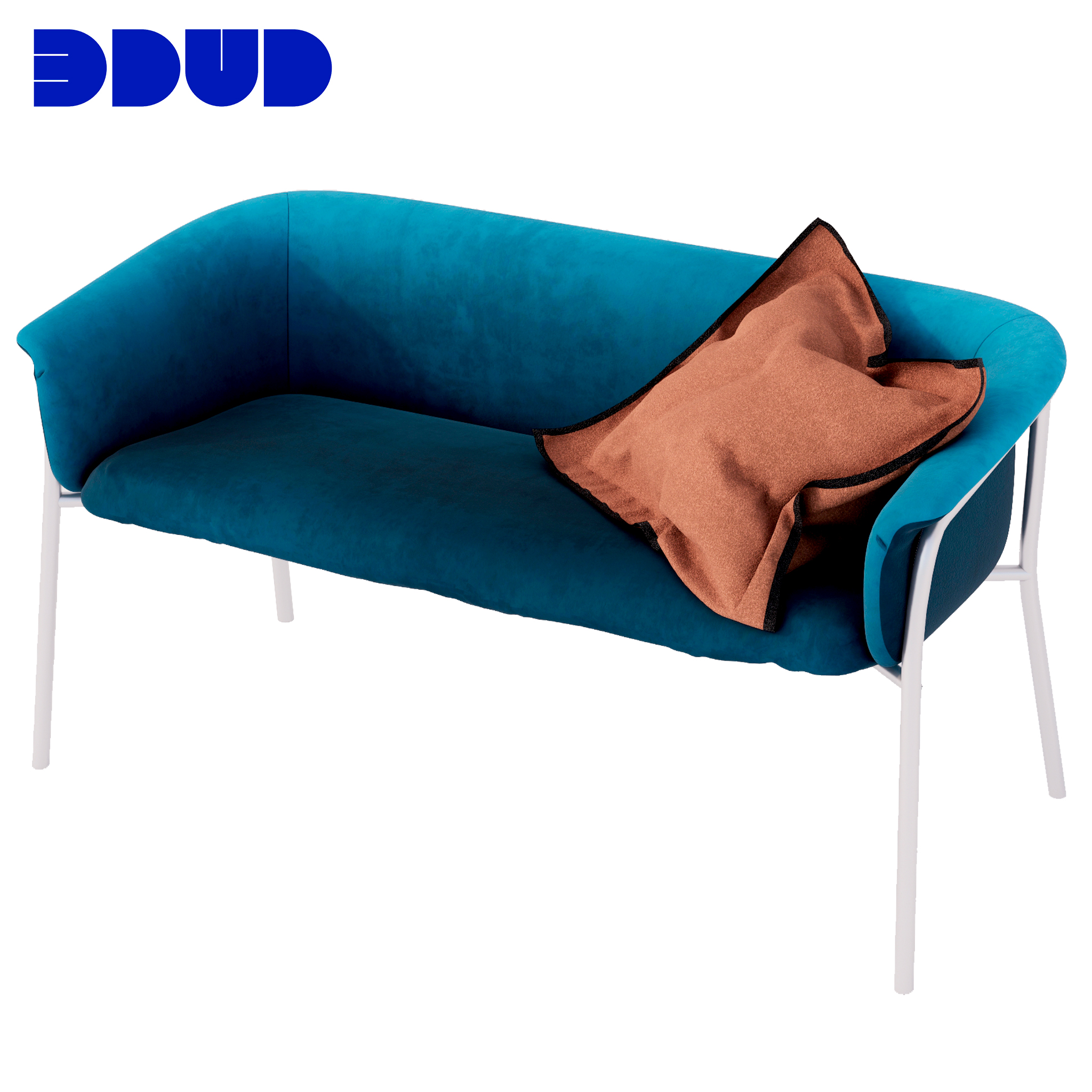 Kat Blue Loveseat