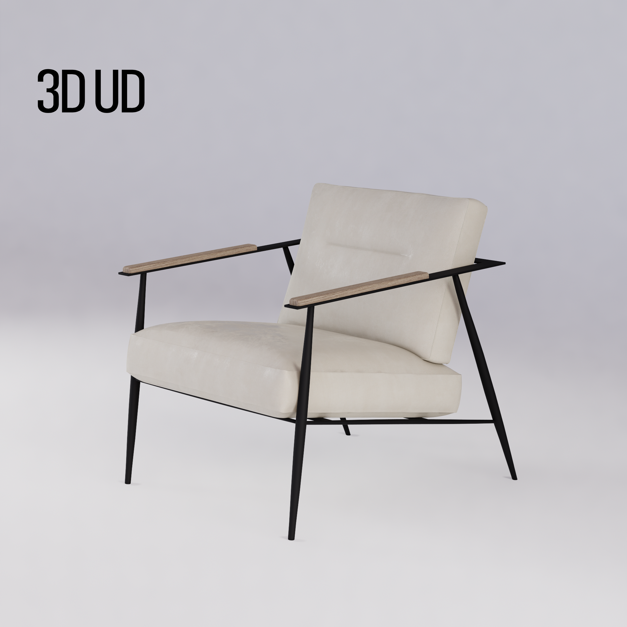 Brussels Arm Chair Ivory