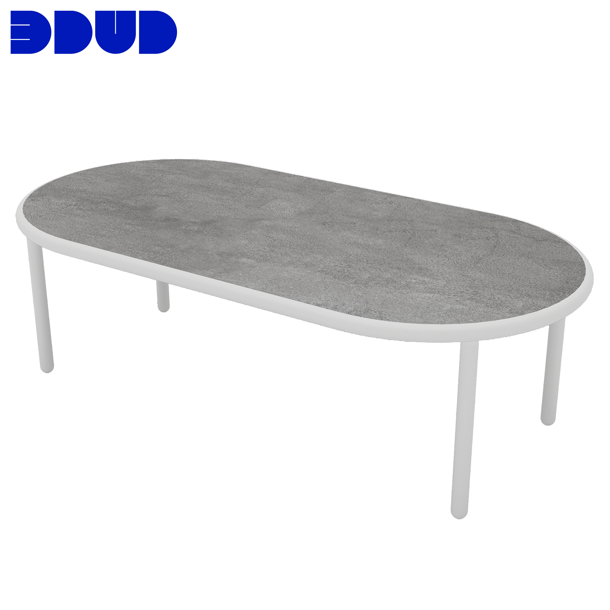 Oval dining table ceramic top BIGR1C