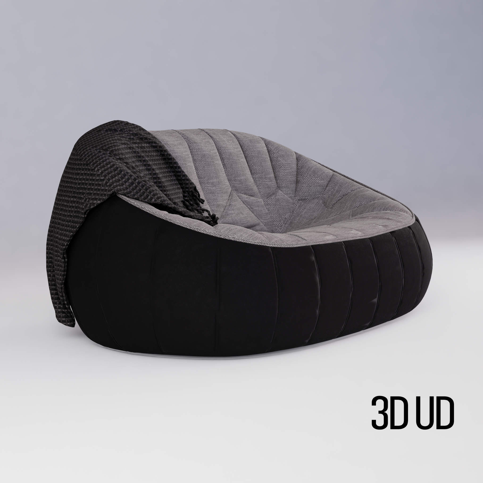 Ottoman loveseat by Ligne Roset