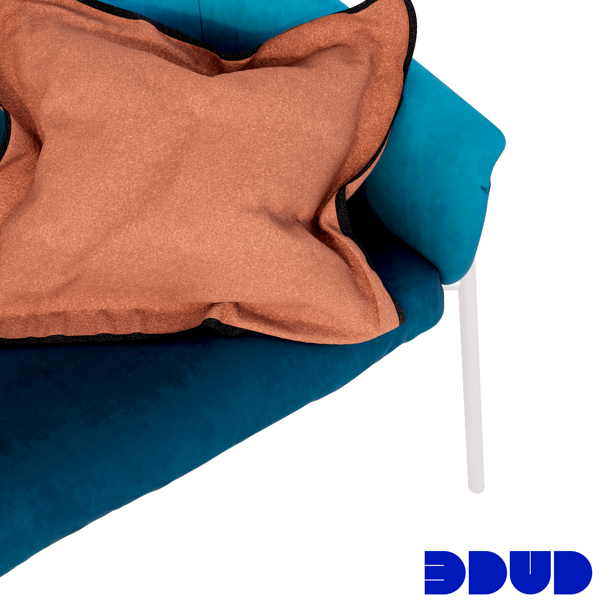 Kat Blue Loveseat