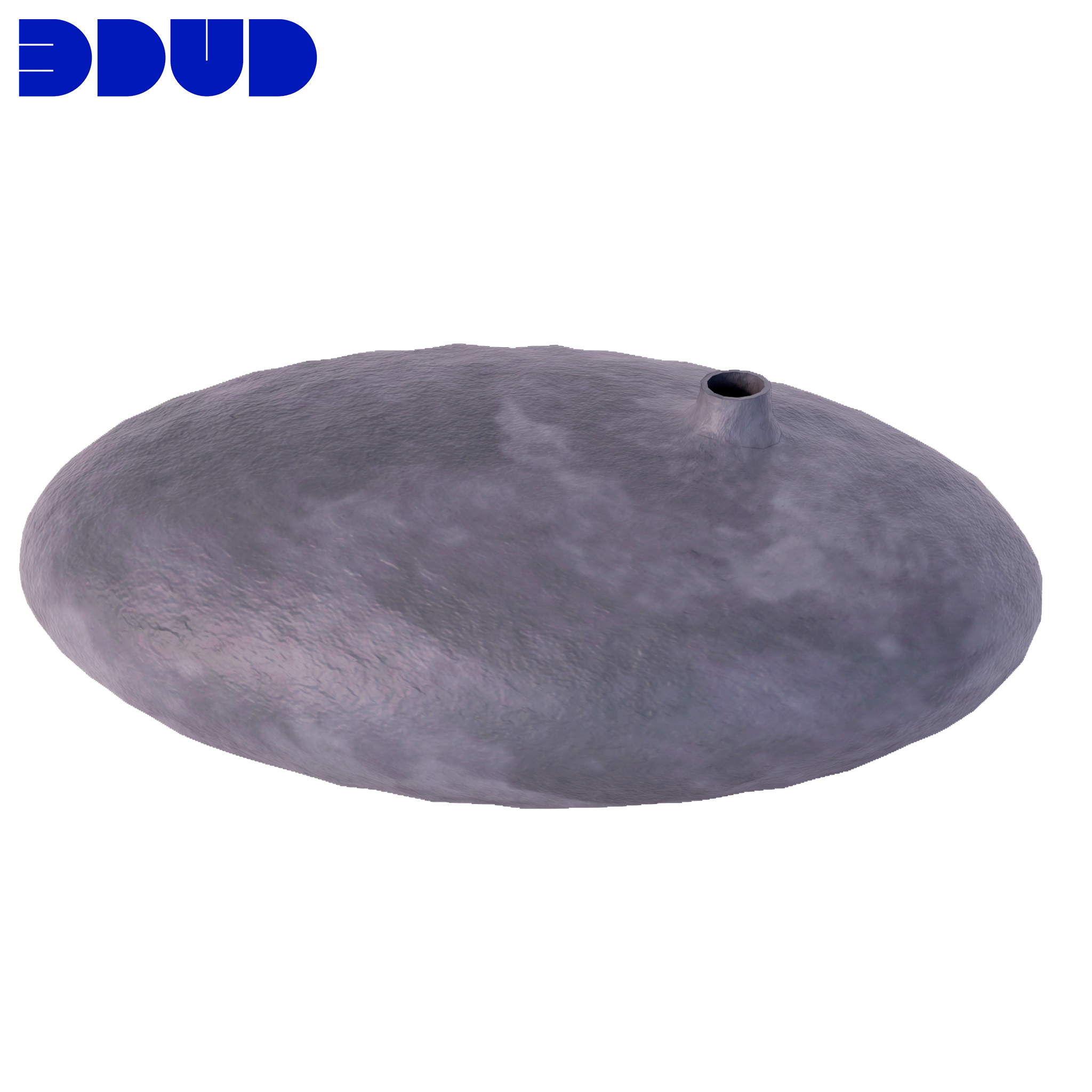 Ваза Submarine Fat Dark Grey 101 COPENHAGEN