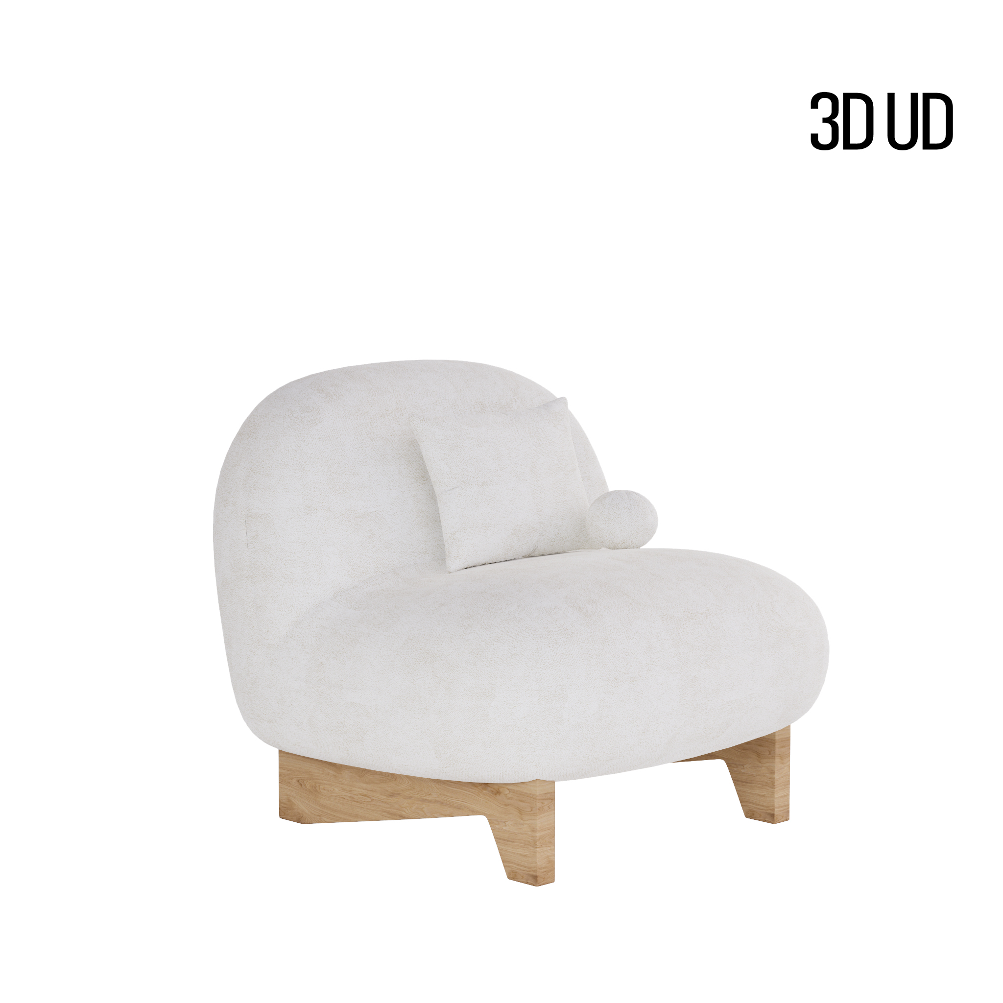 Кресло Элвит Cozy Ivory